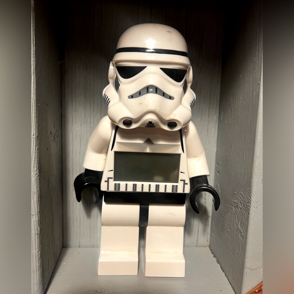 LEGO Stormtrooper Figure with Digital Display